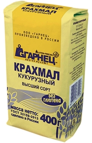 Купить оптом Гарнец, крахмал кукурузный без глютена