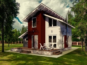 двухэтажный дом за 1 день двухэтажный дом за 1 день