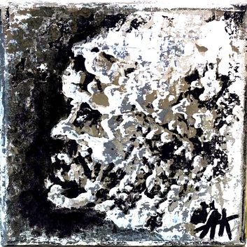 The Lord of the Wind – Nelya Akimova Abstract figure symbolizing natural disaster forces