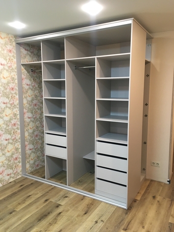 Шкаф купе гардеробная (Хай тек купе) на заказ в Екатеринбурге Арт. 888-07-05 Шкаф купе гардеробная (Хай тек купе) на заказ в Екатеринбурге Арт. 888-07-06