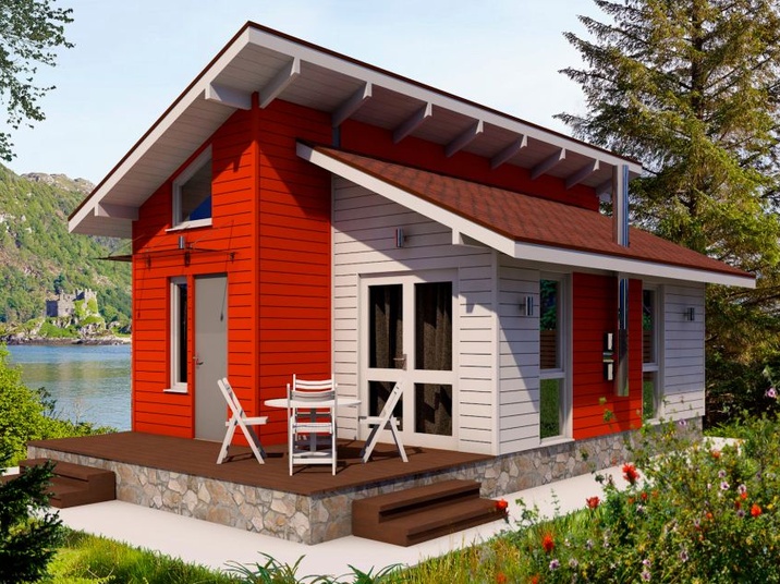 дом в скандинавском стиле дом в скандинавском стиле