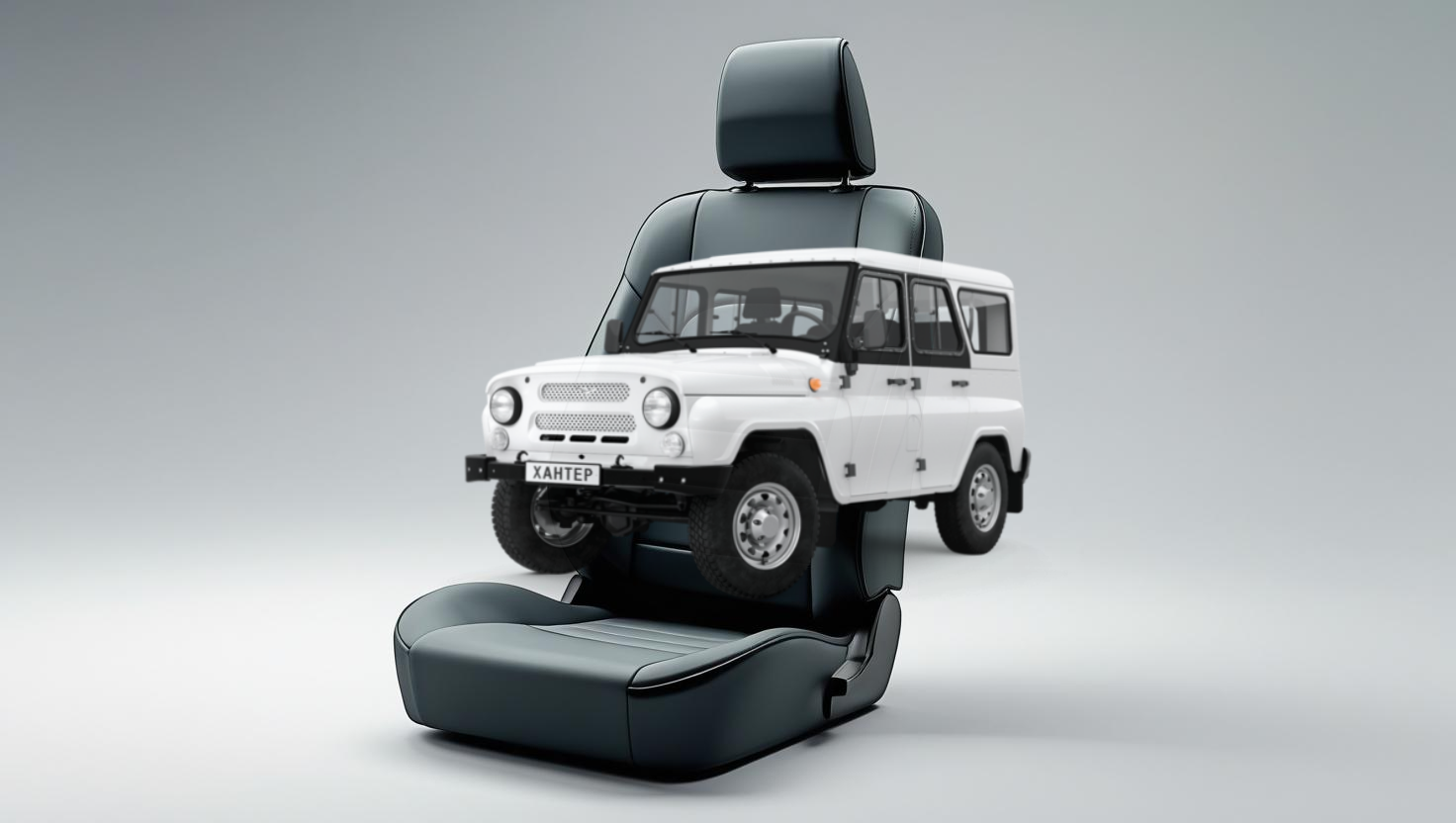 Чехлы на сиденья УАЗ Хантер — защита и стиль