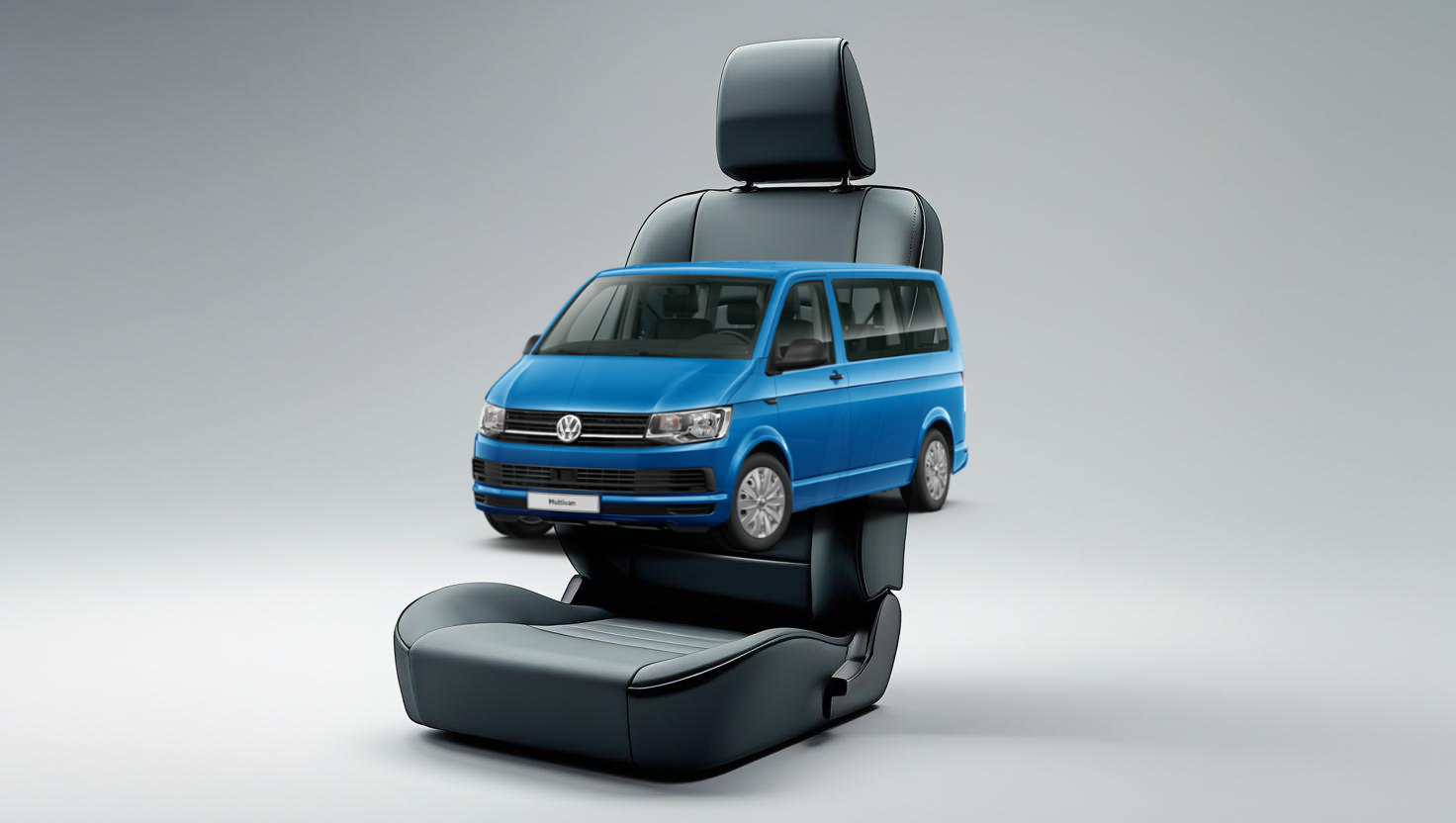 Чехлы на сиденья Фольксваген Мультивен Т6 — защита и стиль