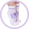 носки для художественной гимнастики с усиленной подошвой производителя Brandsocks носки с усиленной подошвой Brandsocks