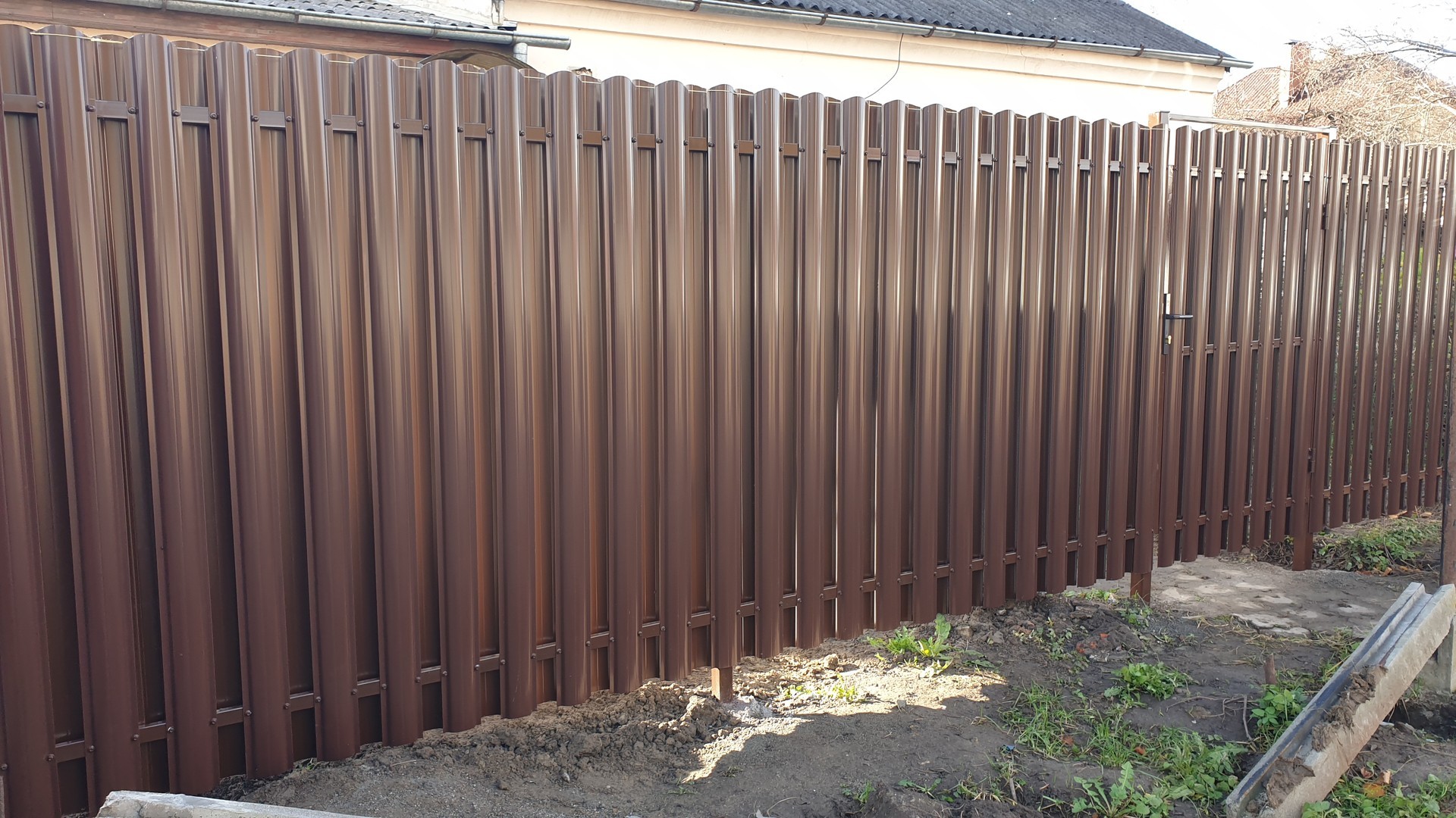 Профлист Ecosteel «Мореный дуб»