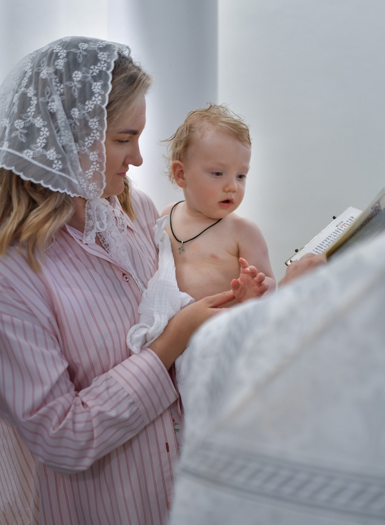 фотосессия крещения