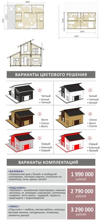 Норвежский дом с баней 105 Норвежский дом с баней 105