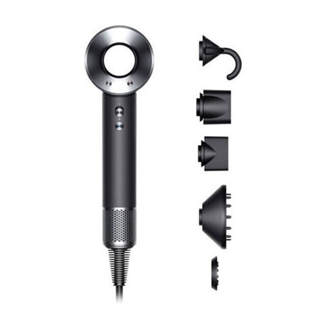 Dyson HD08 Supersonic — черный/никель