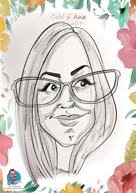 caricaturi nunta iasi