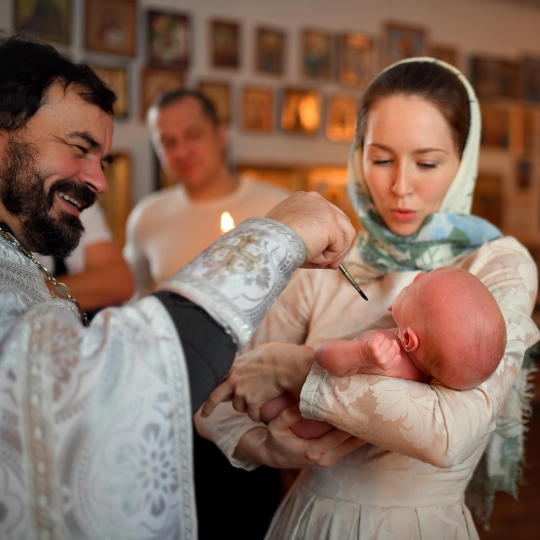 фотосессия крещения