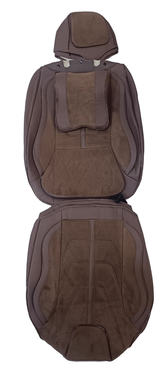 Шоколадные каркасные авточехлы  