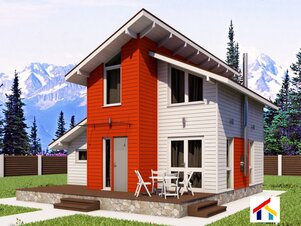 Норвежские дома за день Норвежские дома за день