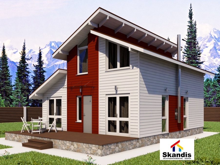 проект Skandis 105 с сауной проект Skandis 105 с сауной