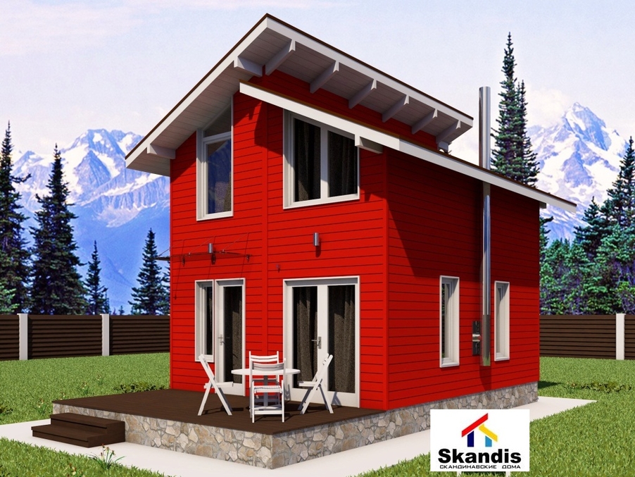 проект дома Skandis 60 проект дома Skandis 60