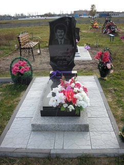 установка памятника на плитку в Смолевичах и Смолевичском районе