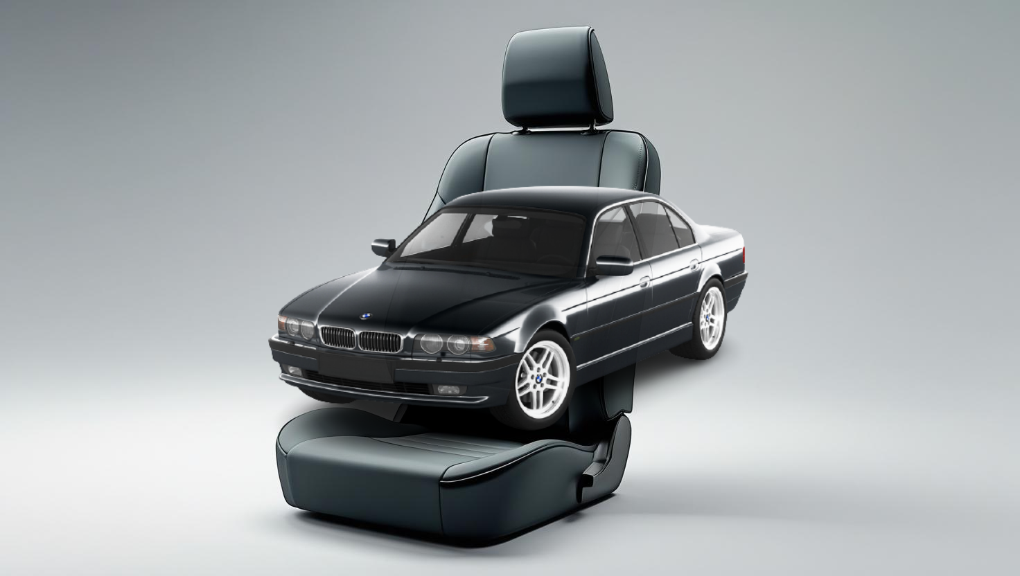 Авточехлы BMW 7 E38 — чехлы на сиденья автомобиля