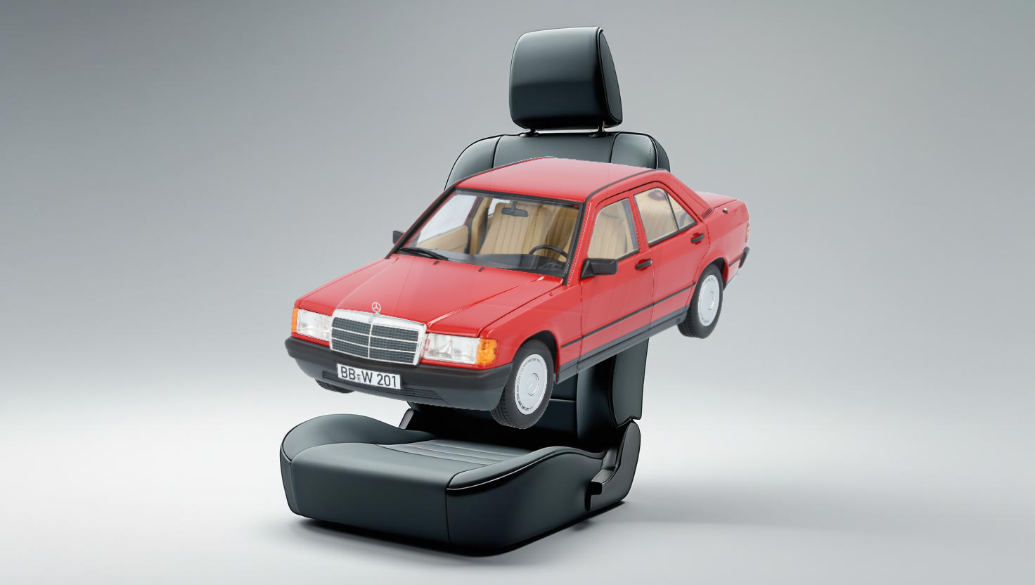 Чехлы на сиденья Mercedes 201 — защита и стиль