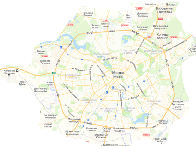 Дед Мороз в Минске