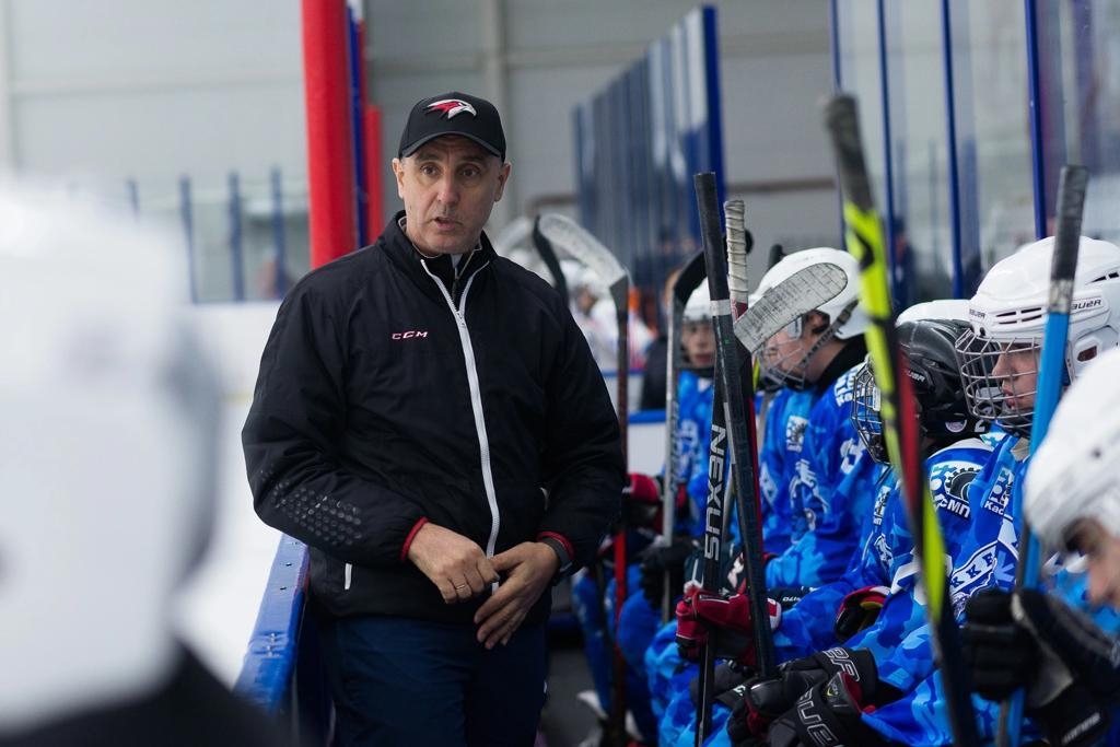 На первенстве области. Тренер Макаров.