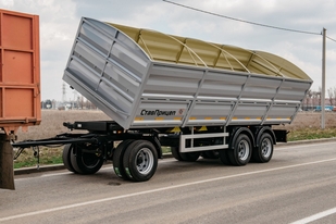 Прицеп-зерновоз на подвеске SAF прицеп зерновоз