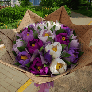 купить голубой букет купить красивый букет