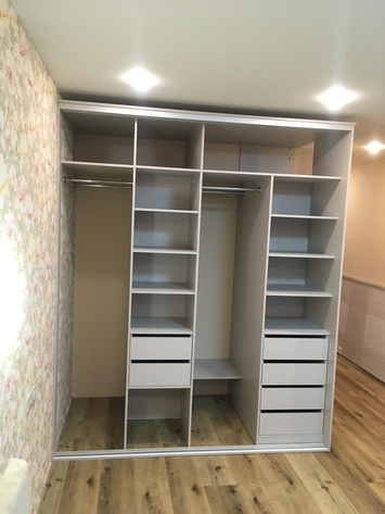 Шкаф купе гардеробная (Хай тек купе) на заказ в Екатеринбурге Арт. 888-07-03 Шкаф купе гардеробная (Хай тек купе) на заказ в Екатеринбурге Арт. 888-07-04