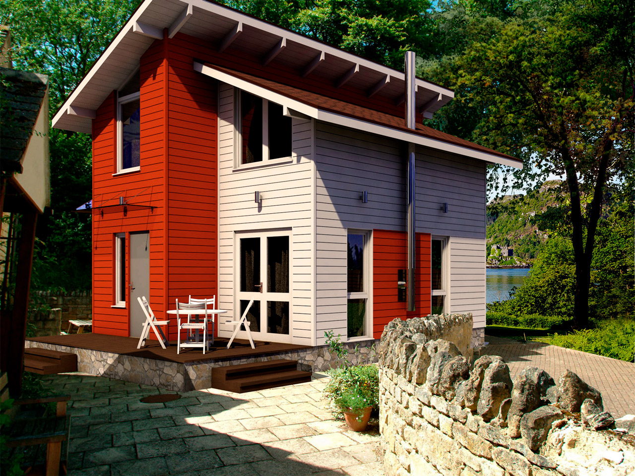 монтаж скандинавского дома монтаж скандинавского дома