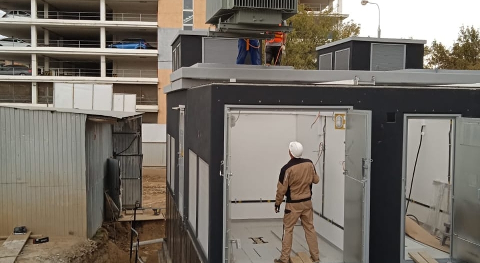 Монтаж оборудования манипулятор, автокран