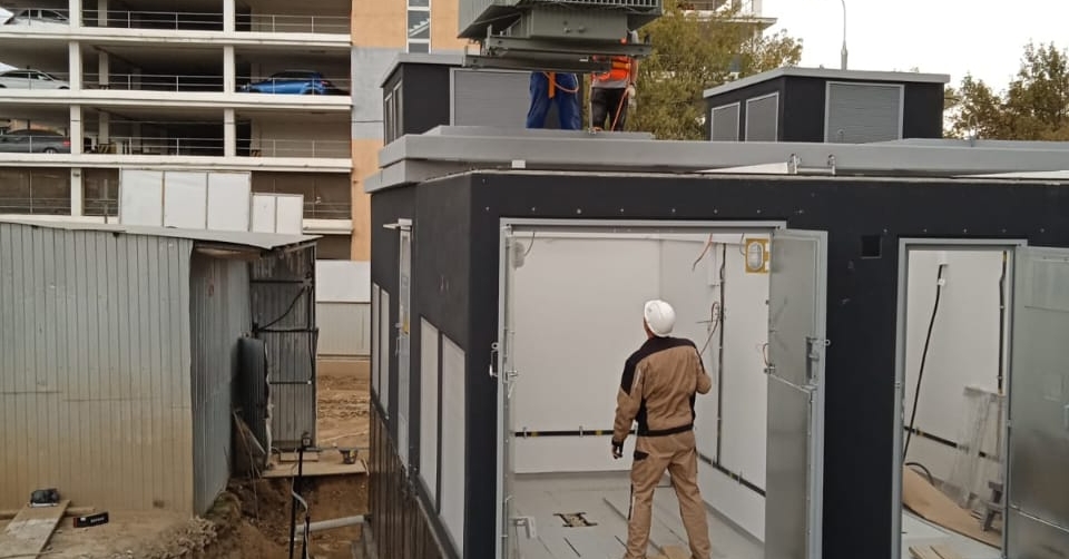 Монтаж оборудования манипулятор, автокран