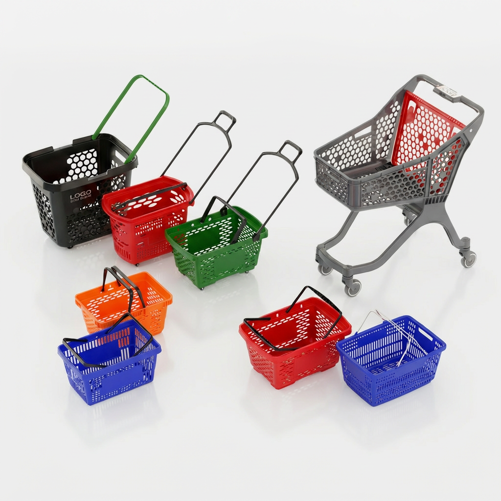 Корзины и тележки