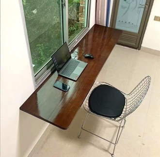 Изготовление деревянной столешницы-подоконника на заказ в Уфе от компании ЭкоМассивУфа