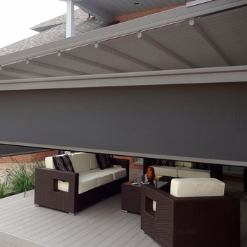 Рулонные шторы на лоджии, балконе мини