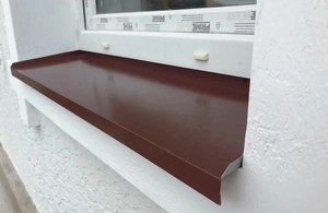 металлические отливы и откосы