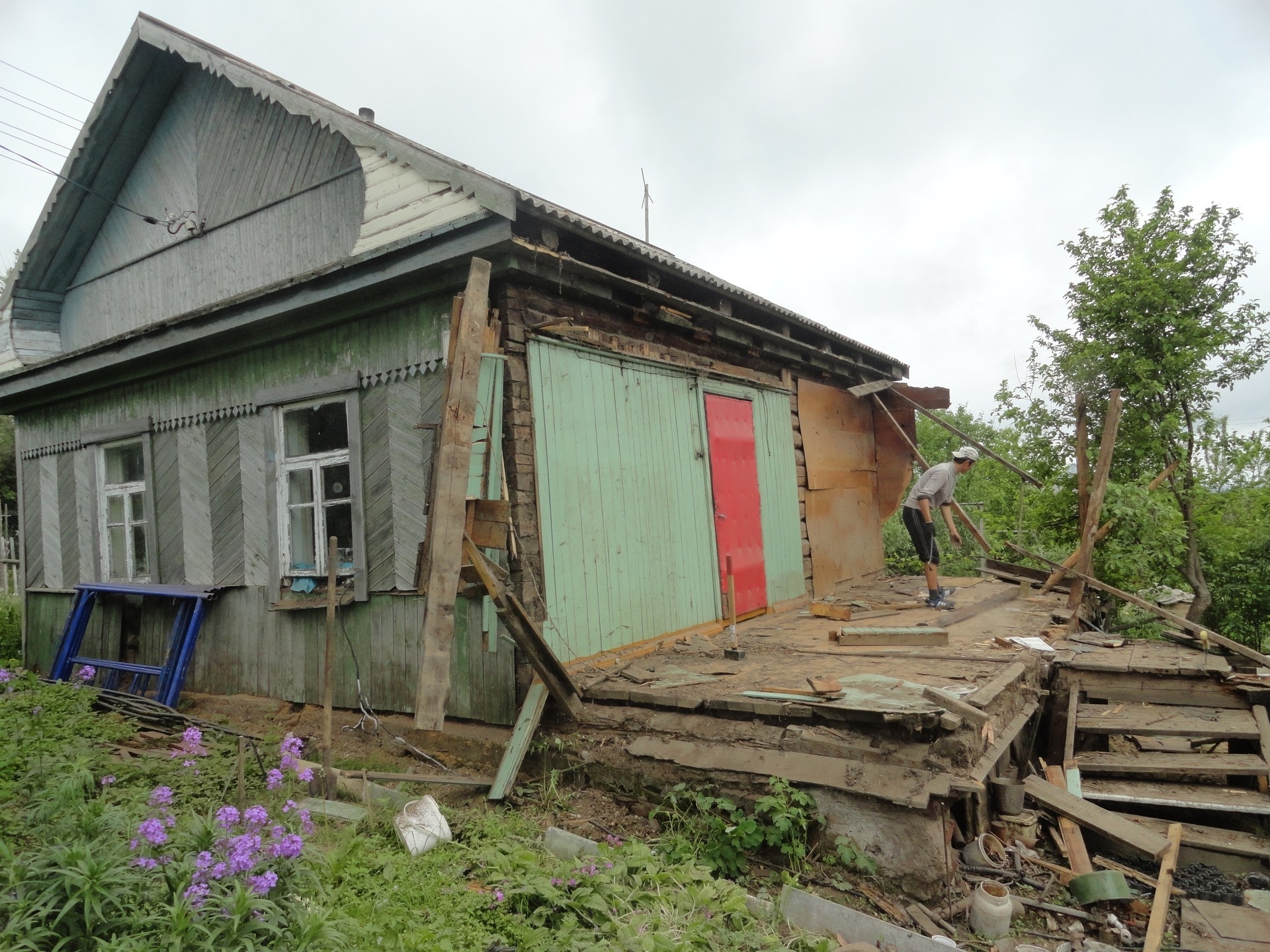 Снос пристройки