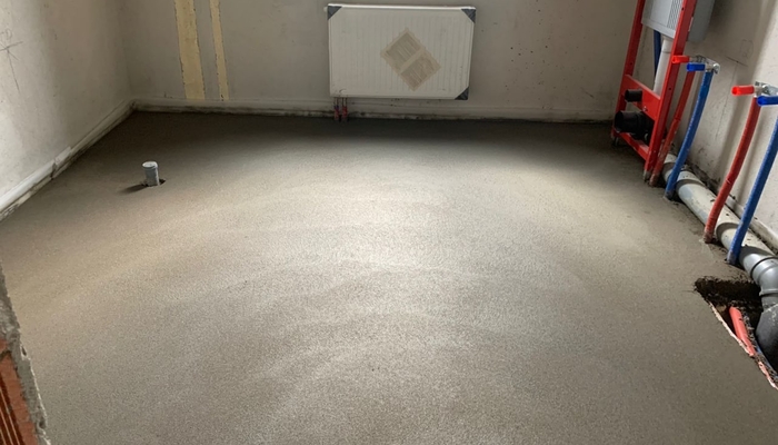 полусухая стяжка пола