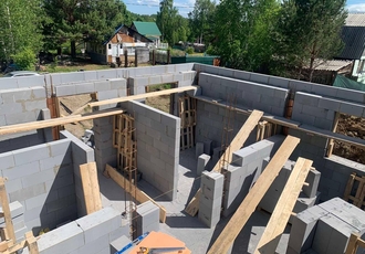 Строительство домов из газобетона