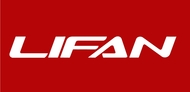 Красный логотип Lifan - имиджевая демонстрация обзор мото-новинок и скутера.