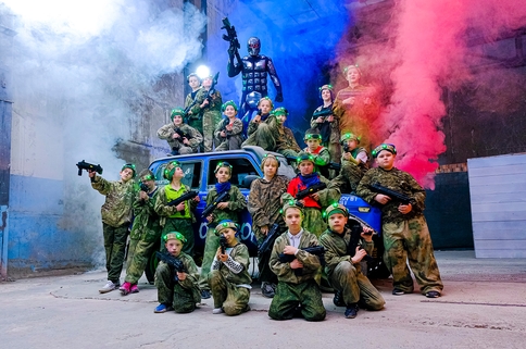 Лазертаг на полигоне 4К. Ставрополь