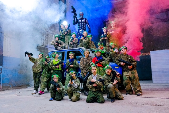 Лазертаг на полигоне 4К. Ставрополь