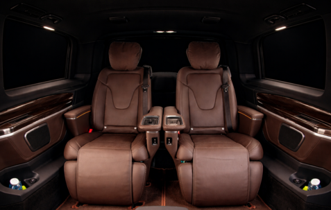 V-Class с капитанскими креслами