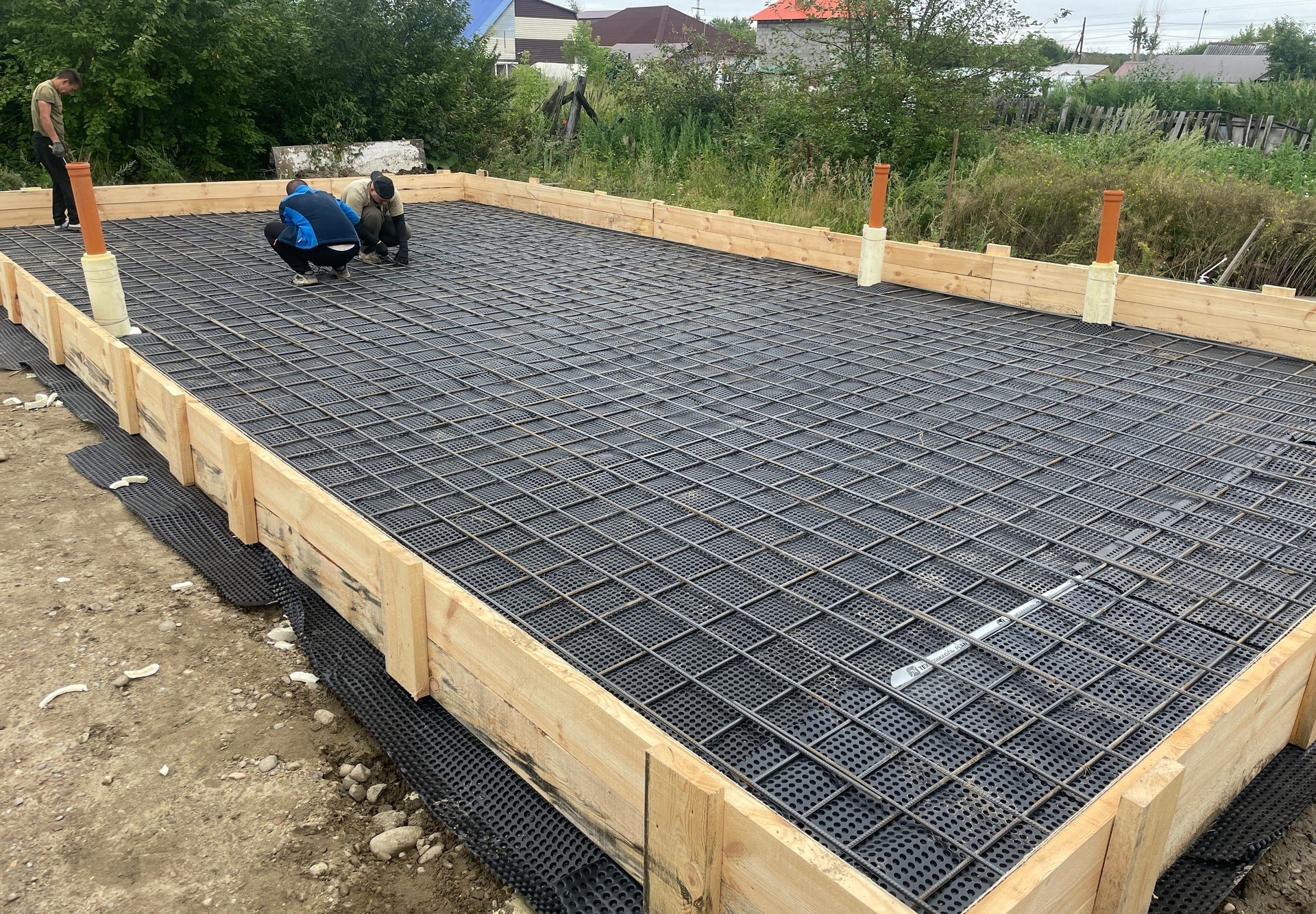 Готовый дом из газобетона