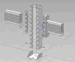 Паллетные стеллажи серии "СуперЦинк" в разрезе