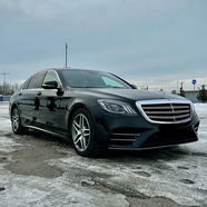 Mercedes S-class фото спереди