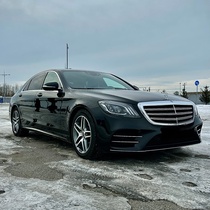 Mercedes S-class фото спереди