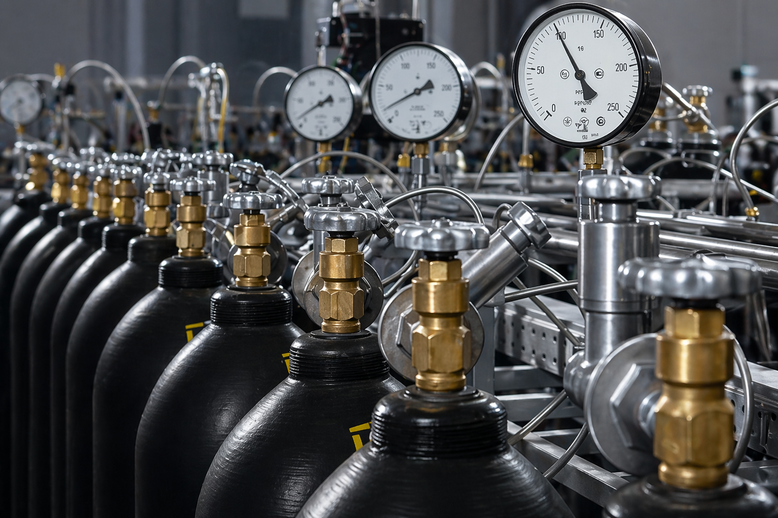 Рампы для технических газов