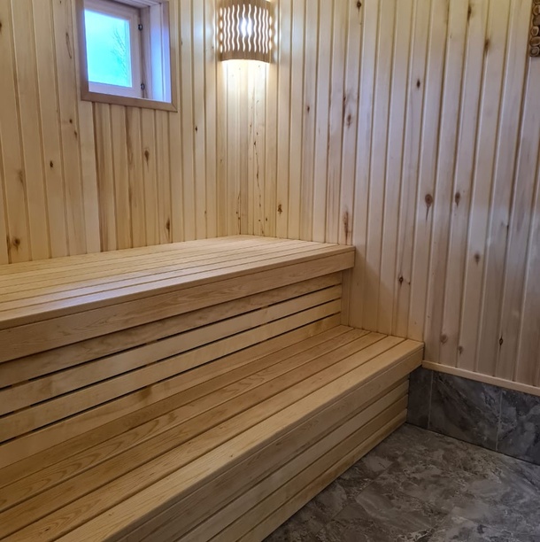 Арендовать дом с баней на базе отдыха