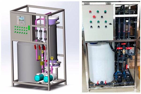 керамические плоские мембраны колонного типа 1