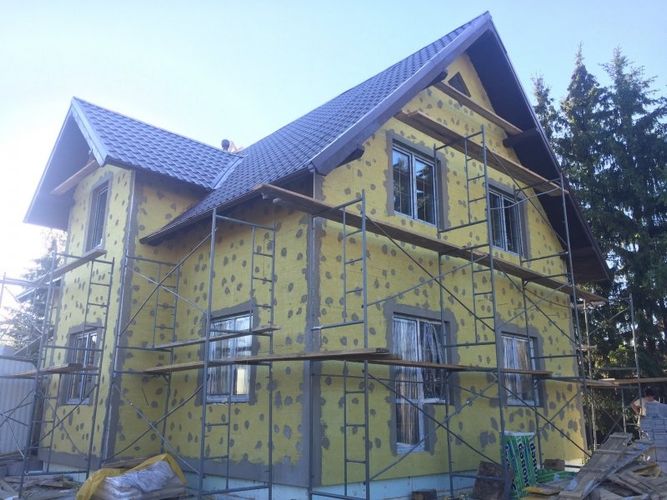 штукатурка фасада