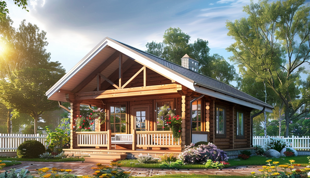 Монтаж каркасно-щитового дома для круглогодичного проживания в Краснодаре