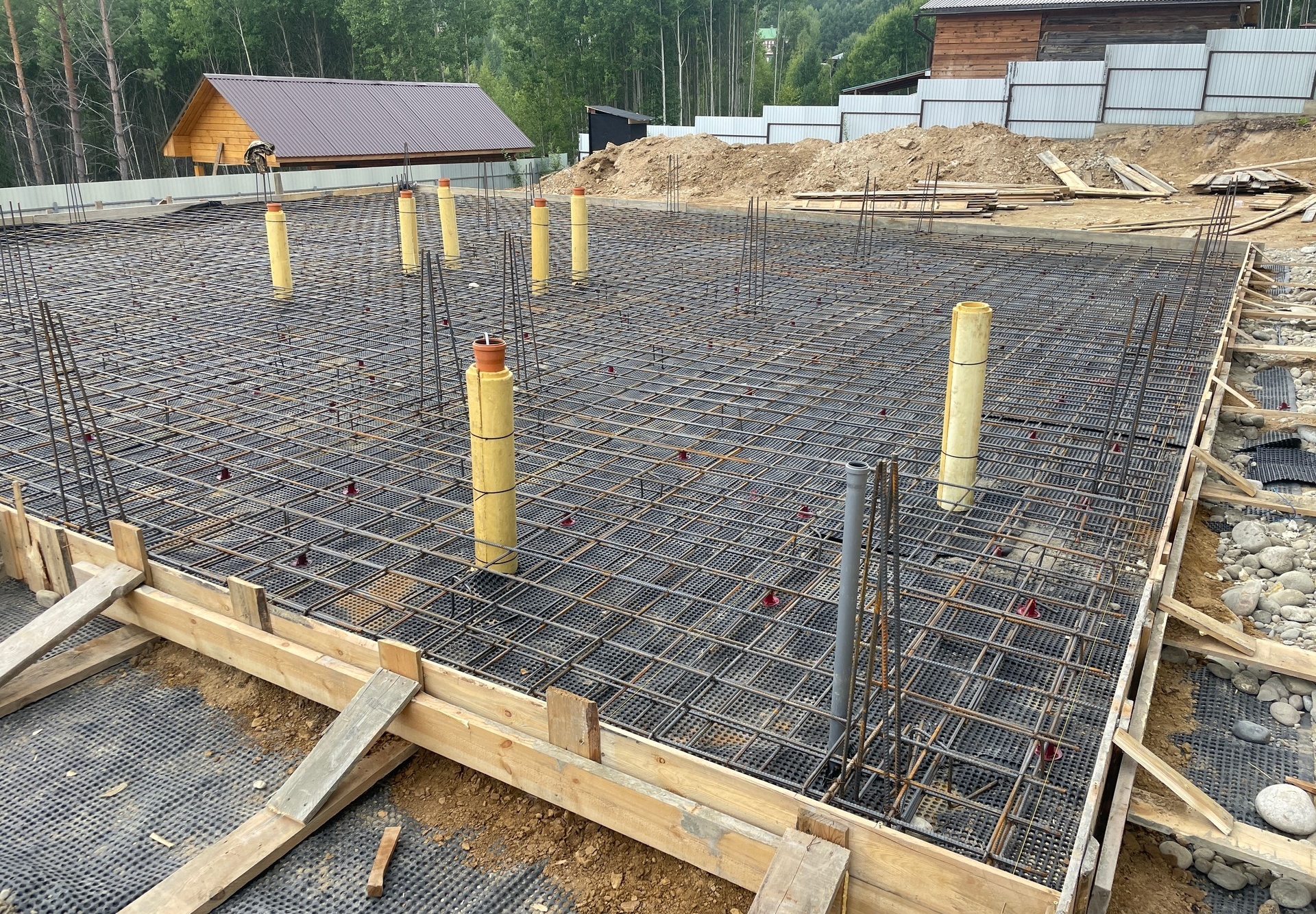 Готовый дом из газобетона